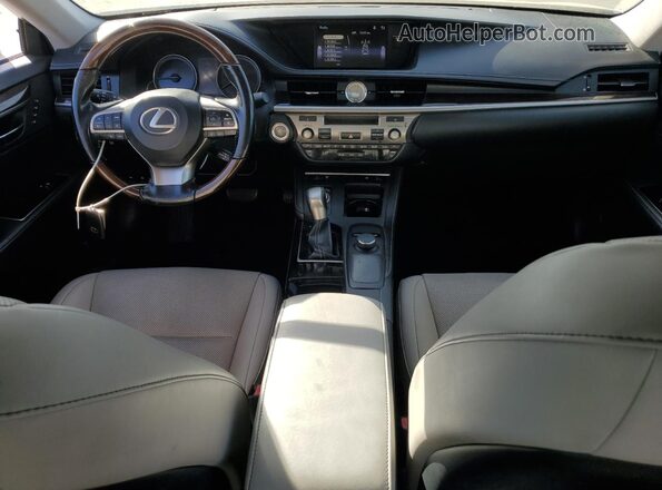 JTHBK1GG7H2256887 2017 LEXUS ES Gray წინა პანელის ხედი