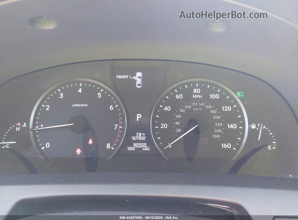 JTHBL5EF7G5141332 2016 LEXUS LS 460 Серебряный Вид задних сидений