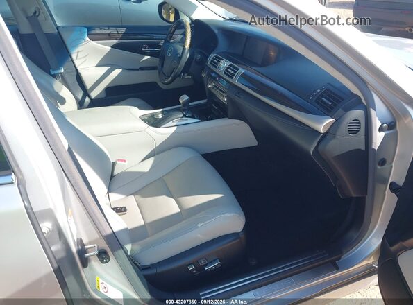 JTHBL5EF7G5141332 2016 LEXUS LS 460 Серебряный Вид салона спереди