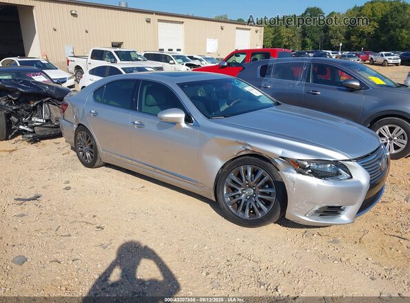JTHBL5EF7G5141332 2016 LEXUS LS 460 Серебряный Передняя правая четверть