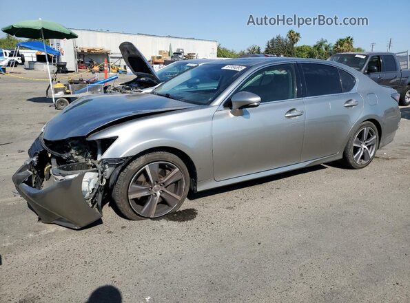 JTHBZ1BL1GA003231 2016 LEXUS GS Silver Vista tres cuartos delantera izquierda