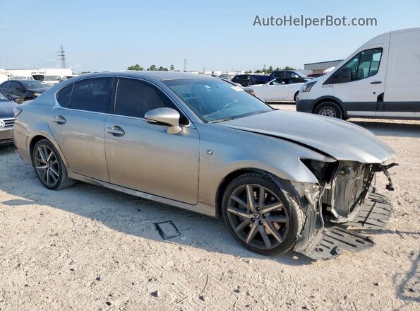 JTHBZ1BL7GA001547 2016 LEXUS GS Серебряный Передняя правая четверть