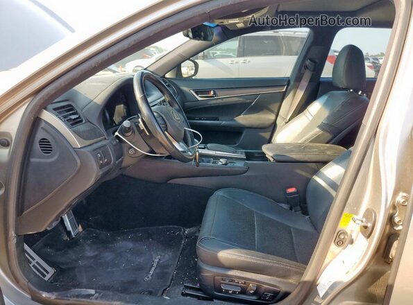 JTHBZ1BL7GA001547 2016 LEXUS GS Серебряный Вид салона спереди