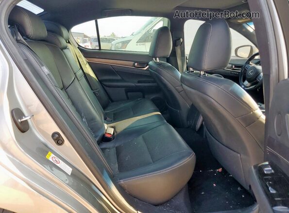 JTHBZ1BL7GA001547 2016 LEXUS GS Серебряный Вид задних сидений