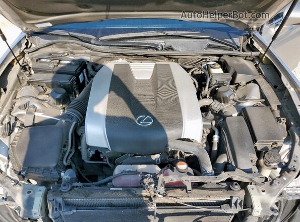 JTHBZ1BL7GA001547 2016 LEXUS GS Серебряный Вид задней части салона