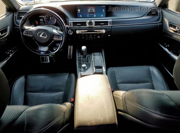 JTHBZ1BL7GA001547 2016 LEXUS GS Серебряный Вид панели приборов