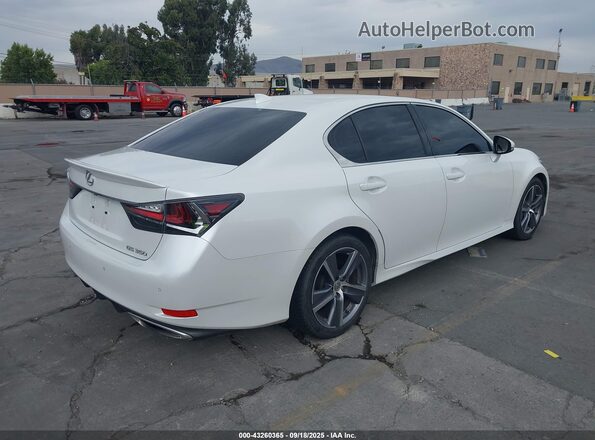 JTHBZ1BL8HA010176 2017 LEXUS GS 350 Белый Задняя правая четверть