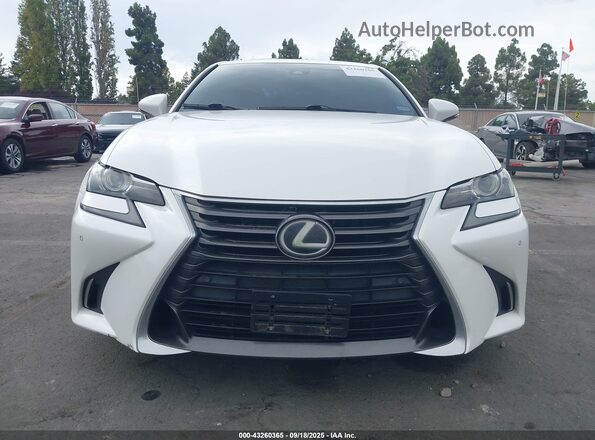 JTHBZ1BL8HA010176 2017 LEXUS GS 350 Белый Вид спереди