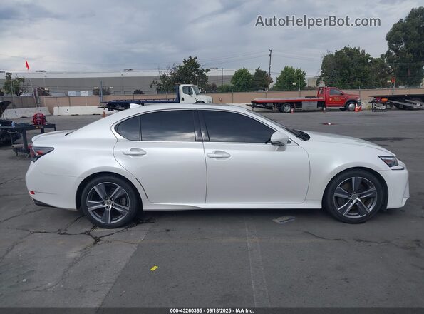 JTHBZ1BL8HA010176 2017 LEXUS GS 350 Белый Вид задней части салона