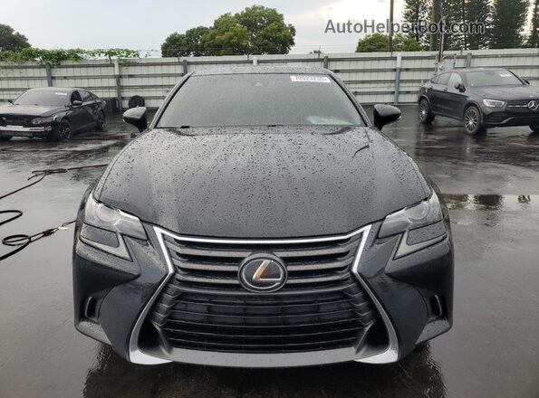 JTHBZ1BLXKA018805 2019 LEXUS GS Black წინა ხედი