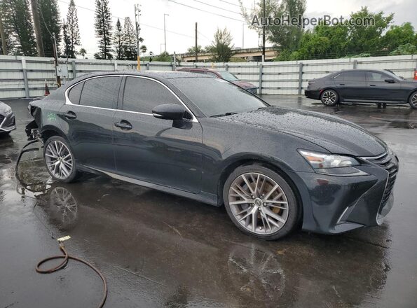 JTHBZ1BLXKA018805 2019 LEXUS GS Black წინა მარჯვენა