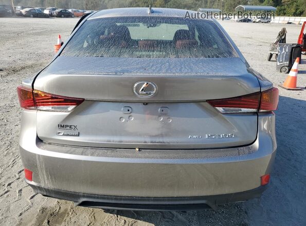 JTHC81D29J5032004 2018 LEXUS IS Silver Widok z tyłu