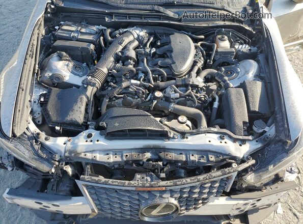 JTHC81D29J5032004 2018 LEXUS IS Silver Widok wnętrza z tyłu