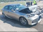 2018 Lexus Is 300   Silver vin: JTHC81D2XJ5031699
