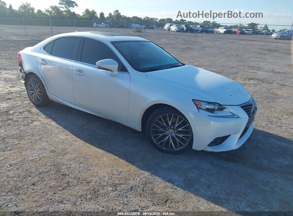 JTHCM1D22G5014898 2016 LEXUS IS 300 Белый Передняя правая четверть