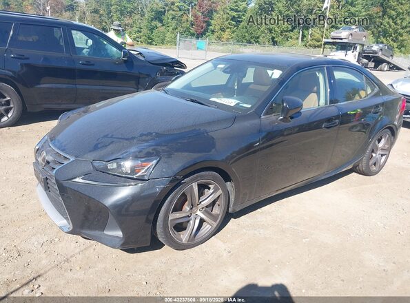 JTHCM1D25H5017084 2017 LEXUS IS 300 Black Przód lewy