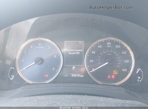 JTHCM1D25H5017084 2017 LEXUS IS 300 Black Widok tylnych siedzeń