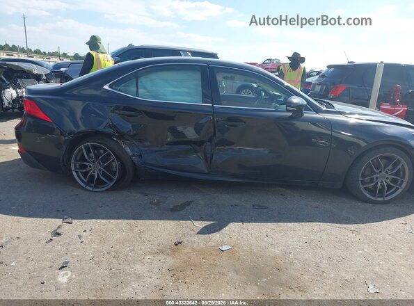 JTHCM1D2XH5019896 2017 LEXUS IS 300 Черный Вид задней части салона
