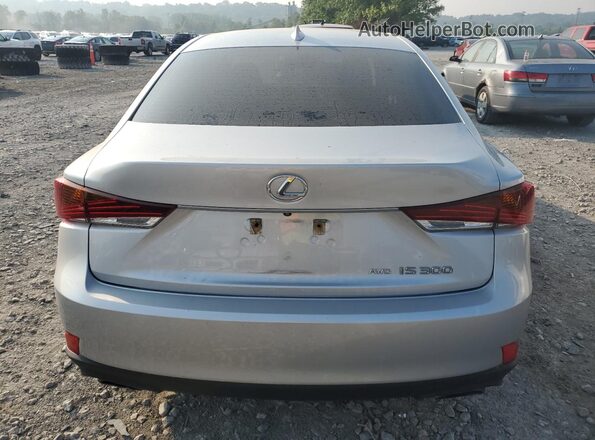 JTHCM1D2XH5020045 2017 LEXUS IS Silver უკანა ხედი