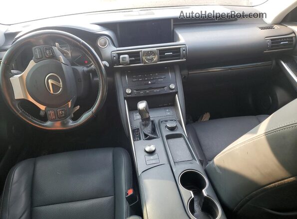 JTHCM1D2XH5020045 2017 LEXUS IS Silver წინა პანელის ხედი