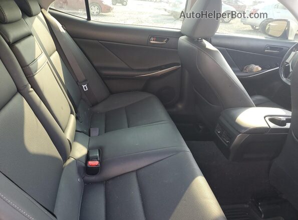 JTHCM1D2XH5020045 2017 LEXUS IS Silver უკანა სავარძლების ხედი