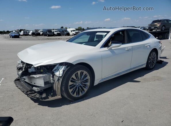 JTHD51FF7M5013629 2021 LEXUS LS White Przód lewy