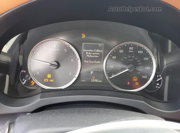 JTHDA1D25S5133518 2025 LEXUS IS Серебряный Вид щитка приборов