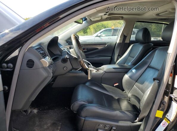 JTHDL1EF5G5007789 2016 LEXUS LS Черный Вид салона спереди