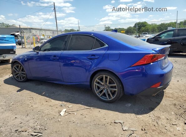 JTHG81F23L5040357 2020 LEXUS IS Blue Tył lewy
