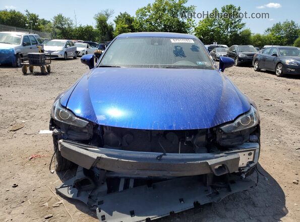 JTHG81F23L5040357 2020 LEXUS IS Blue Widok z przodu