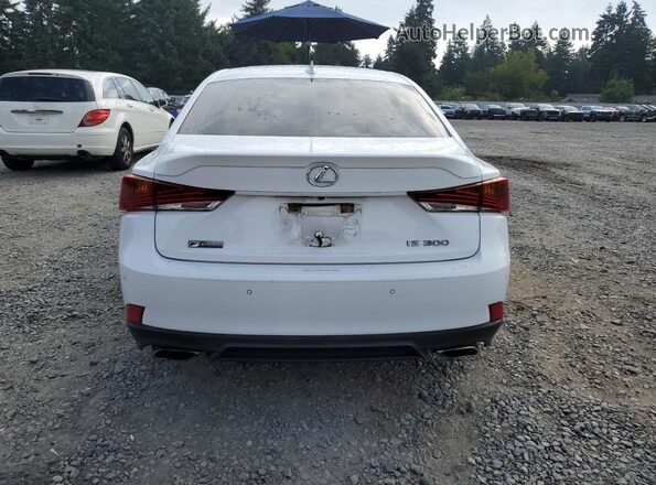 JTHGA1D27L5103421 2020 LEXUS IS White Հետևի տեսք