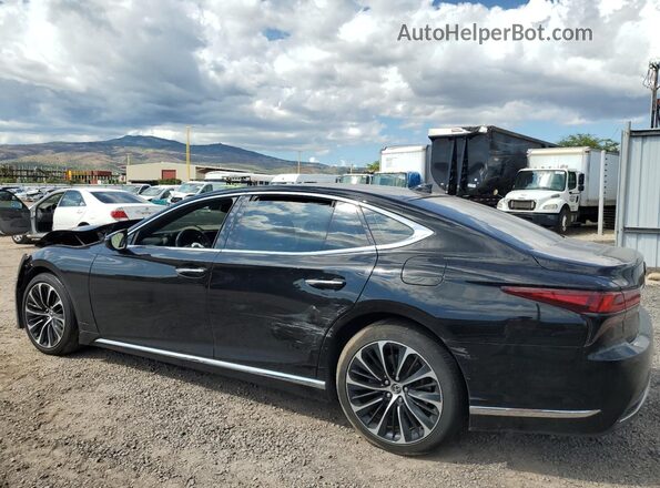 JTHGYLGF1P5002709 2023 LEXUS LS Black უკანა მარცხენა