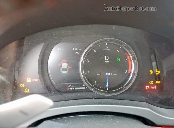 JTHGZ1B26S5084466 2025 LEXUS IS Белый Вид щитка приборов
