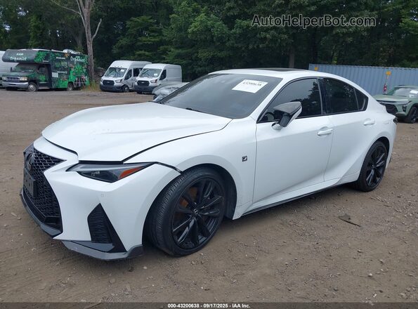 JTHGZ1E24M5020909 2021 LEXUS IS 350 Белый Панорамный вид салона 360°