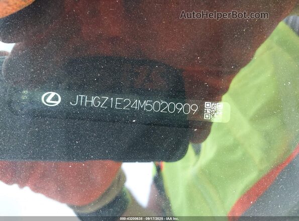 JTHGZ1E24M5020909 2021 LEXUS IS 350 Белый 