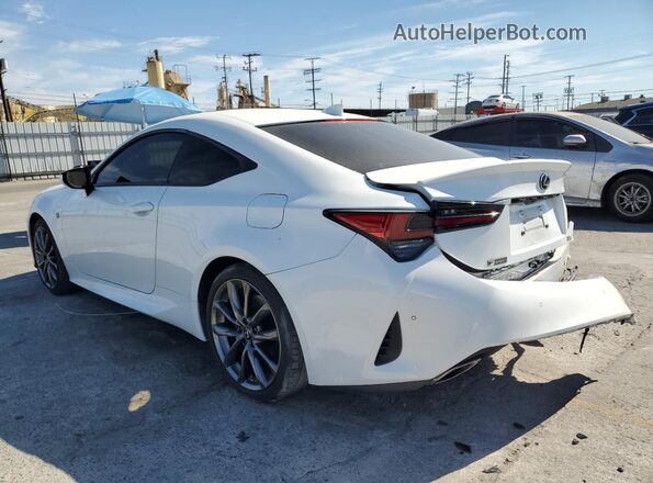JTHGZ5BC9M5023308 2021 LEXUS RC Белый Задняя левая четверть