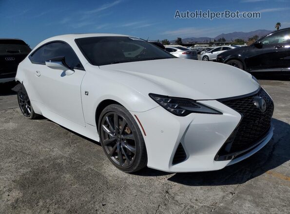 JTHGZ5BC9M5023308 2021 LEXUS RC Белый Передняя правая четверть