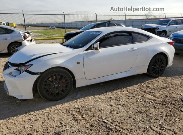 JTHHE5BC3H5017042 2017 LEXUS RC Белый Передняя левая четверть