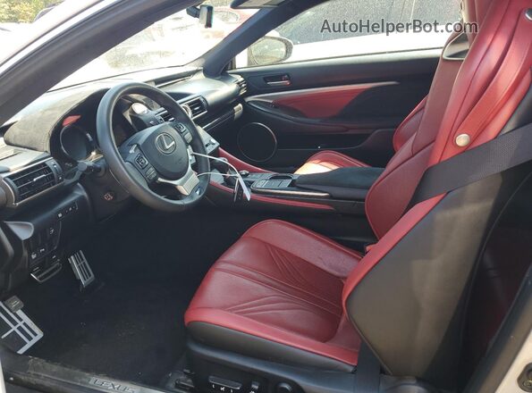 JTHHP5BC7G5005551 2016 LEXUS RC-F Серебряный Вид салона спереди