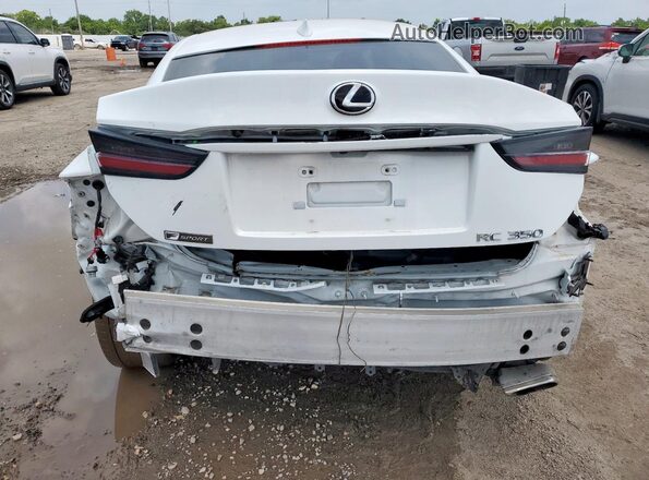 JTHHZ5BC2K5021062 2019 LEXUS RC White Widok z tyłu