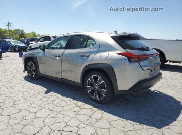 JTHP9JBH1L2025445 2020 LEXUS UX Gray Trasero izquierdo