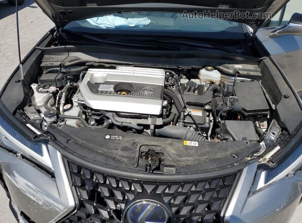 JTHP9JBH1L2025445 2020 LEXUS UX Gray Vista del compartimento del motor