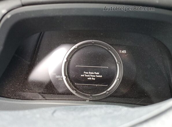 JTHR6JBH1R2193306 2024 LEXUS UX Silver Widok zestawu wskaźników
