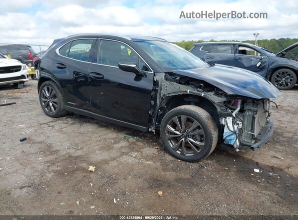 JTHR9JBH1L2023977 2020 LEXUS UX 250H Черный Передняя правая четверть