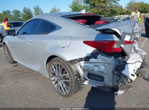 JTHSM5BC0G5000383 2016 LEXUS RC 300 Silver Trasero izquierdo