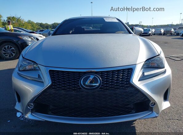 JTHSM5BC0G5000383 2016 LEXUS RC 300 Silver Vista del cuadro de instrumentos
