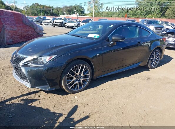 JTHSM5BC9H5002568 2017 LEXUS RC 300 Черный Передняя левая четверть