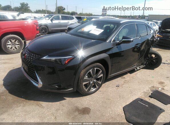 JTHX6JBH5R2186706 2024 LEXUS UX 250H Black Vista tres cuartos delantera izquierda