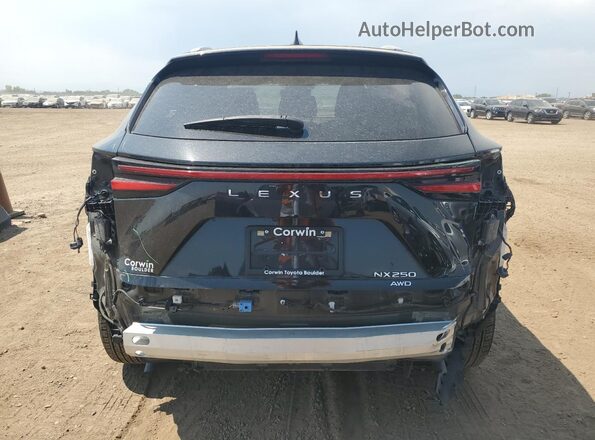 JTJADCEZXN5000581 2022 LEXUS NX Black Rear view