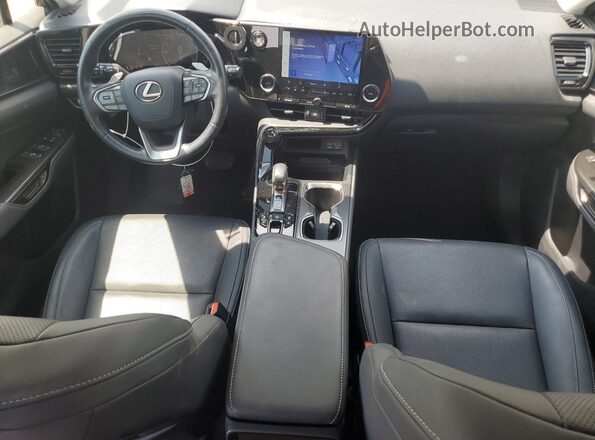 JTJADCEZXN5000581 2022 LEXUS NX Black Dashboard view
